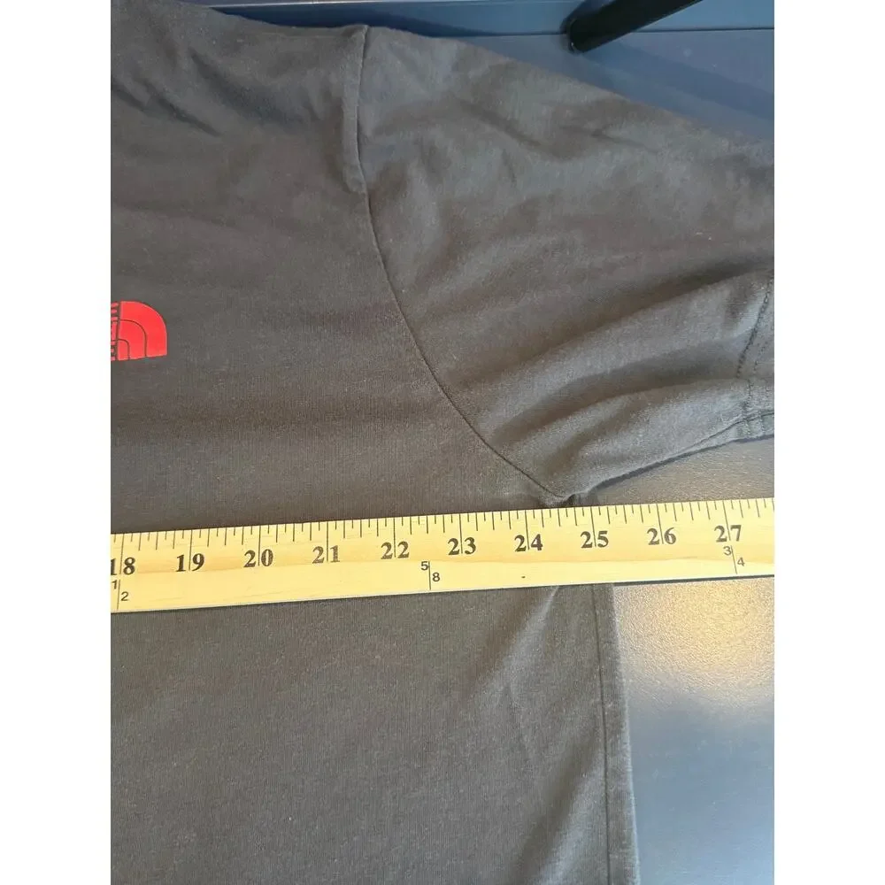 The North Face XXL Floral Box Logo Graphic tee Charcoal Streetwear